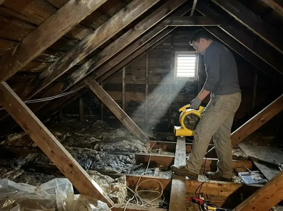 attic-water-damage-drying-proc-007 — frequently asked questions, Emergency Water Extraction & 24/7 Flood Response in Manor,…